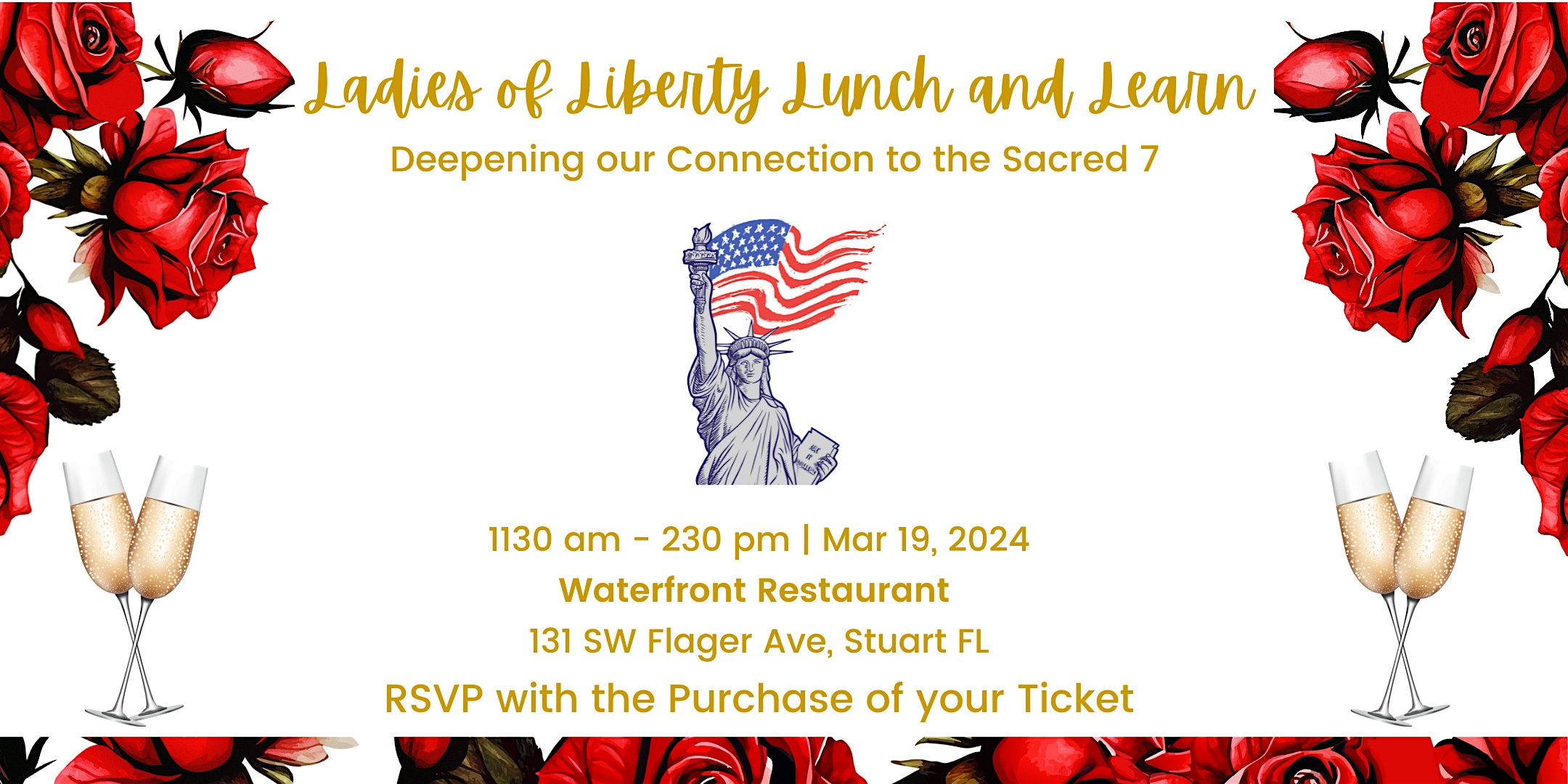 Ladies of Liberty Lunch and Learn at 131 SW Flagler Ave – Stuart, FL