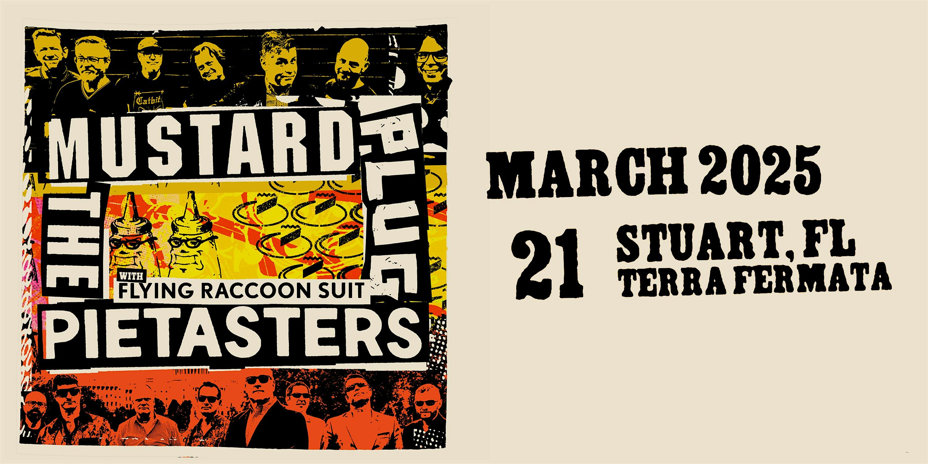 MUSTARD PLUG AND THE PIETASTERS w/ FLYING RACCOON SUIT – STUART at Terra Fermata – Stuart, FL