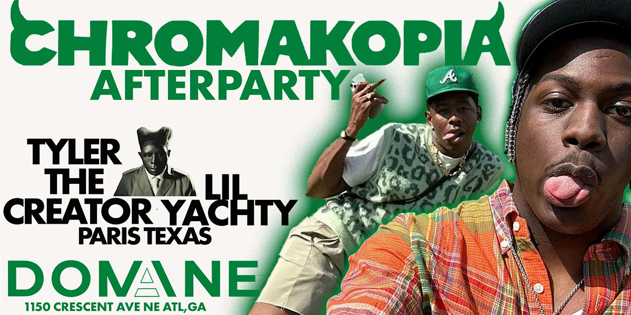 TYLER THE CREATOR + LIL YACHTY AFTERPARTY – Atlanta, GA