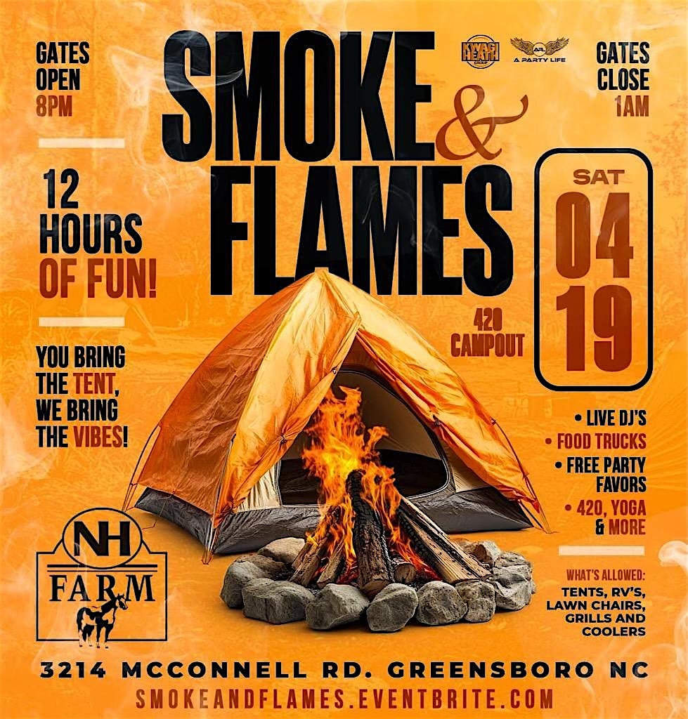 Smoke and Flames at NH Farms – Greensboro, NC