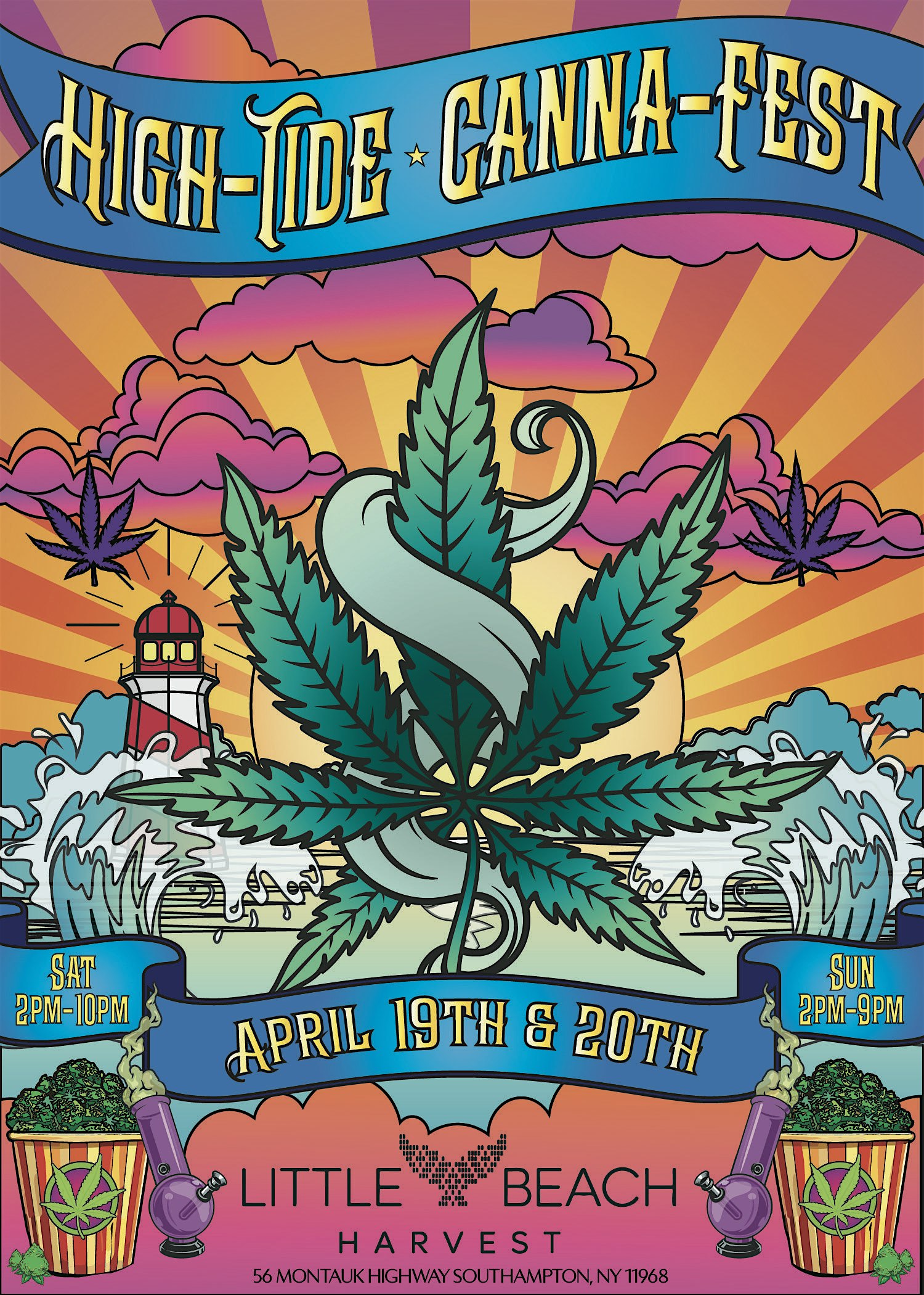 Little Beach Harvest Presents High Tide CannaFest at Little Beach Harvest Dispensary – Southampton, NY