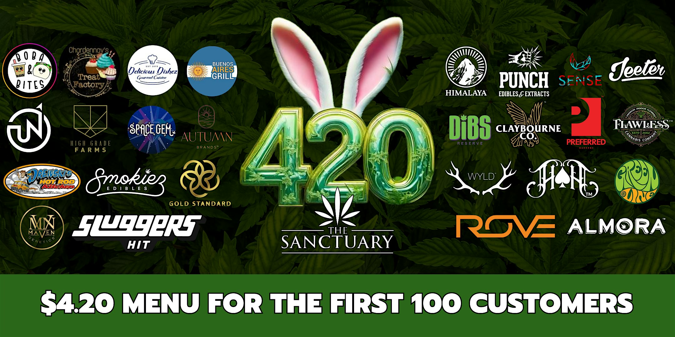 4/20 AT THE SANCTUARY at The Sanctuary Dispensary Sacramento – Sacramento, CA