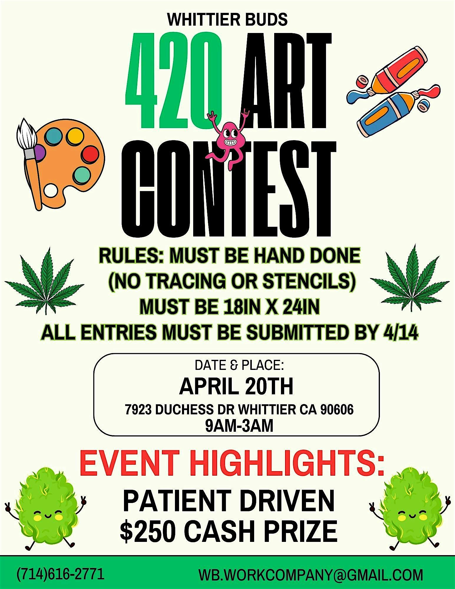 420 : ART COMPETITION at Whittier – Whittier, CA