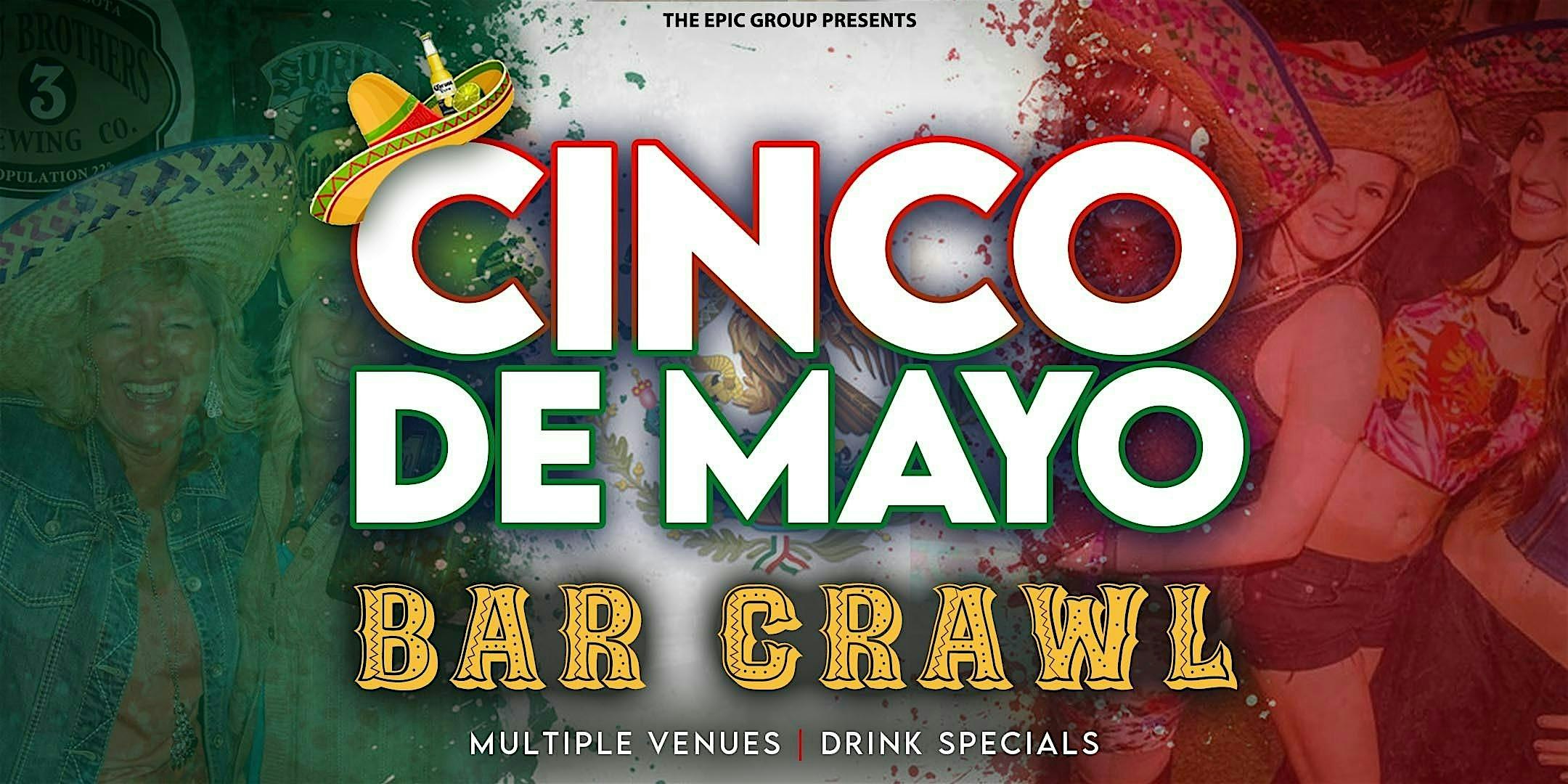 Cinco de Mayo Nashville Bar Crawl at Broadway – Nashville, TN