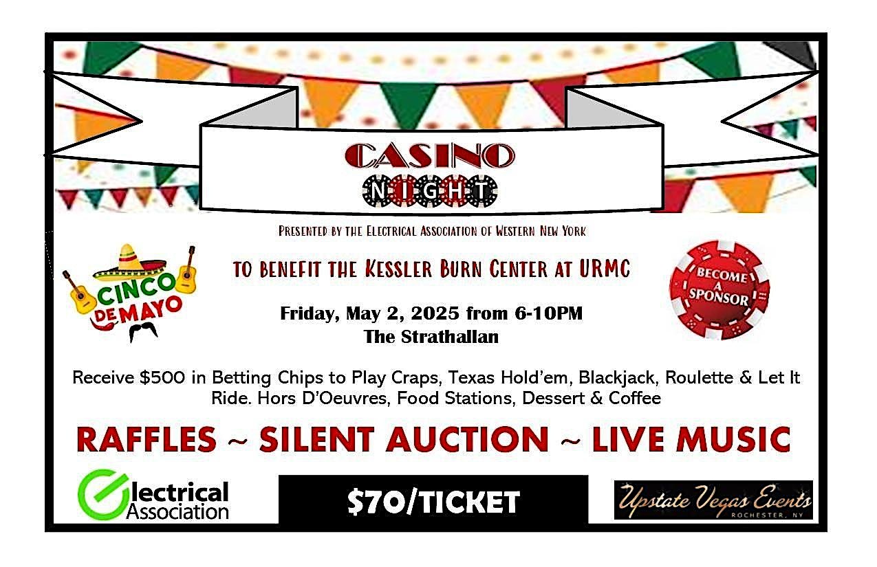 6th Annual Casino Night at The Strathallan – Rochester, NY