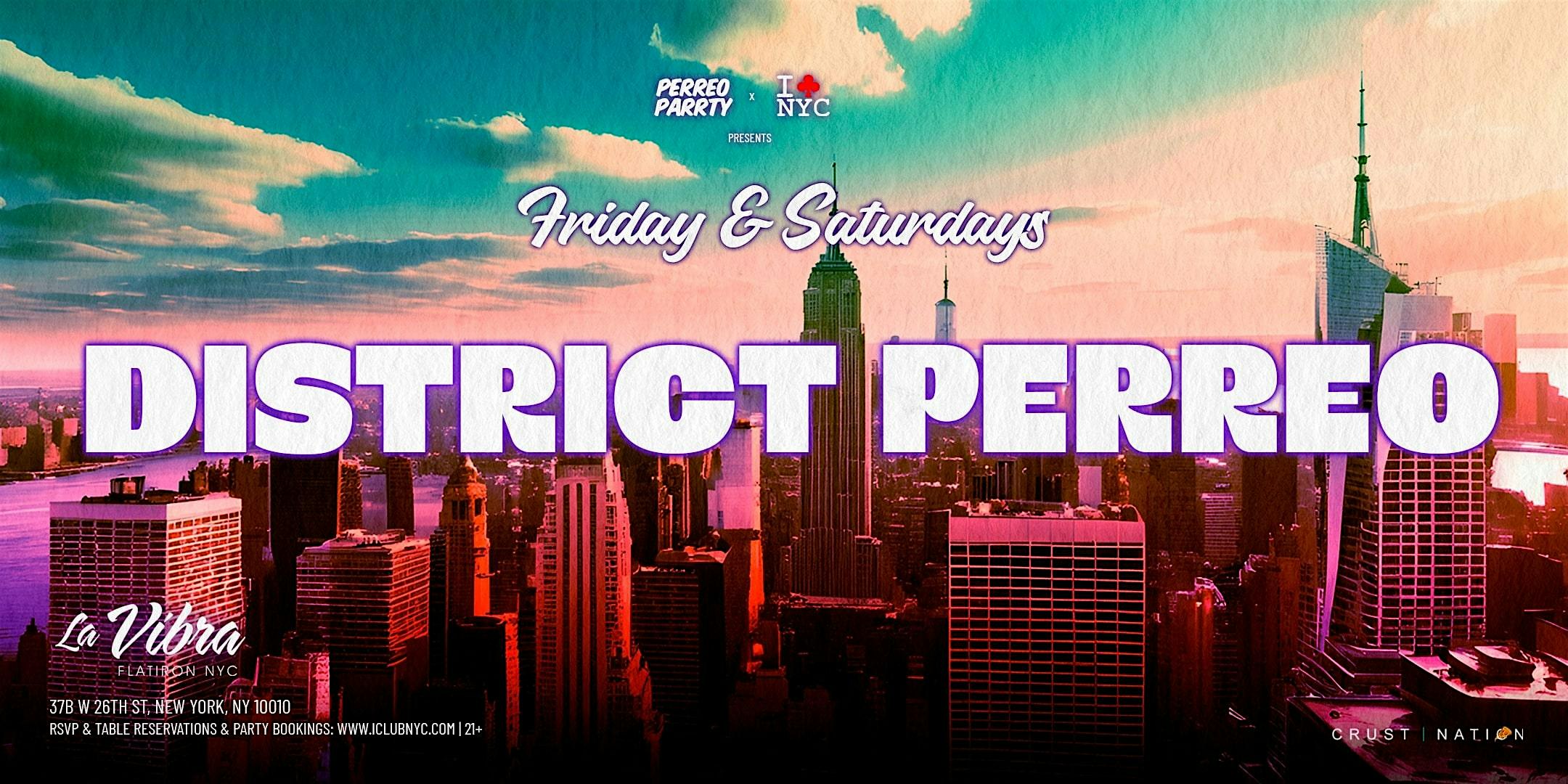 CINCO DE MAYO Reggaeton Perreo Friday party – DISTRICT PERREO NYC Vibes at La Vibra NYC – New York, NY