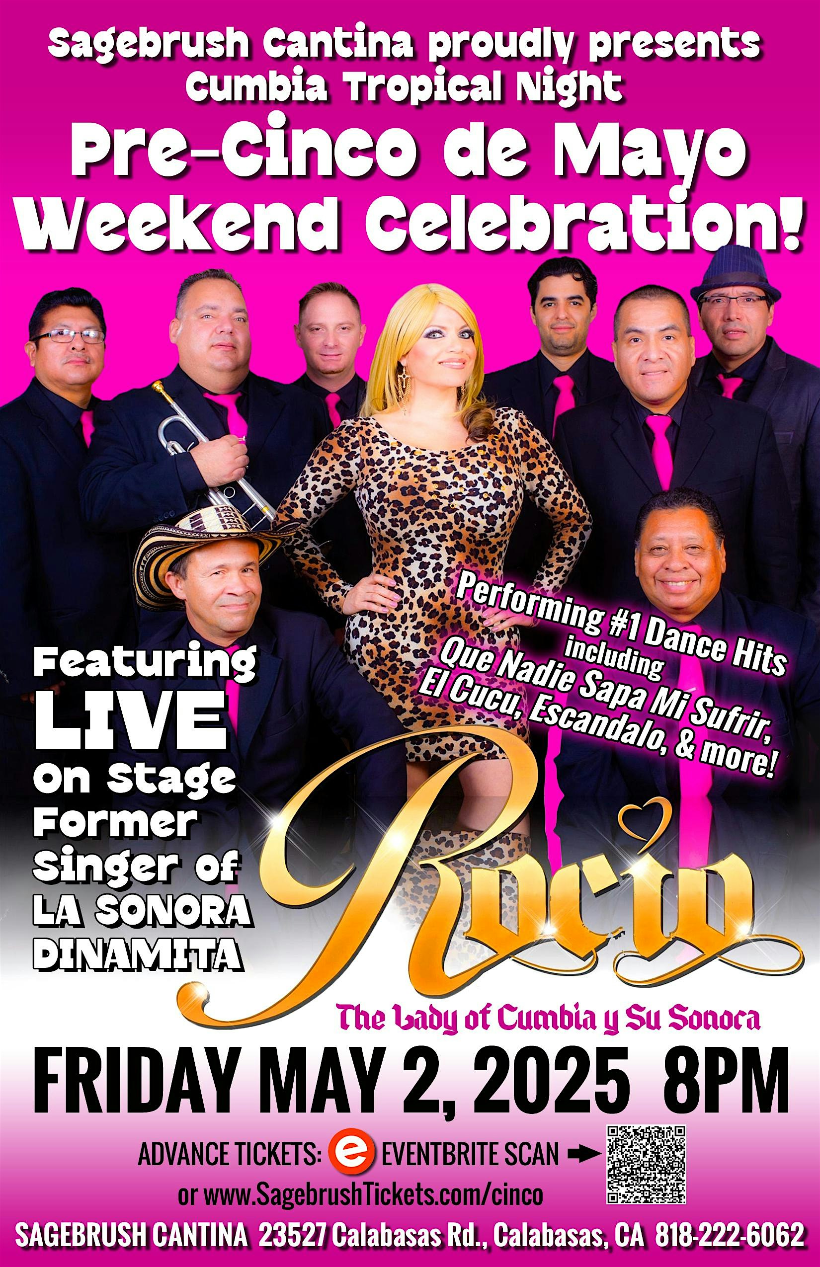 Pre-Cinco De Mayo Celebration Friday May 2nd 2025 8pm at 23527 Calabasas Rd – Calabasas, CA