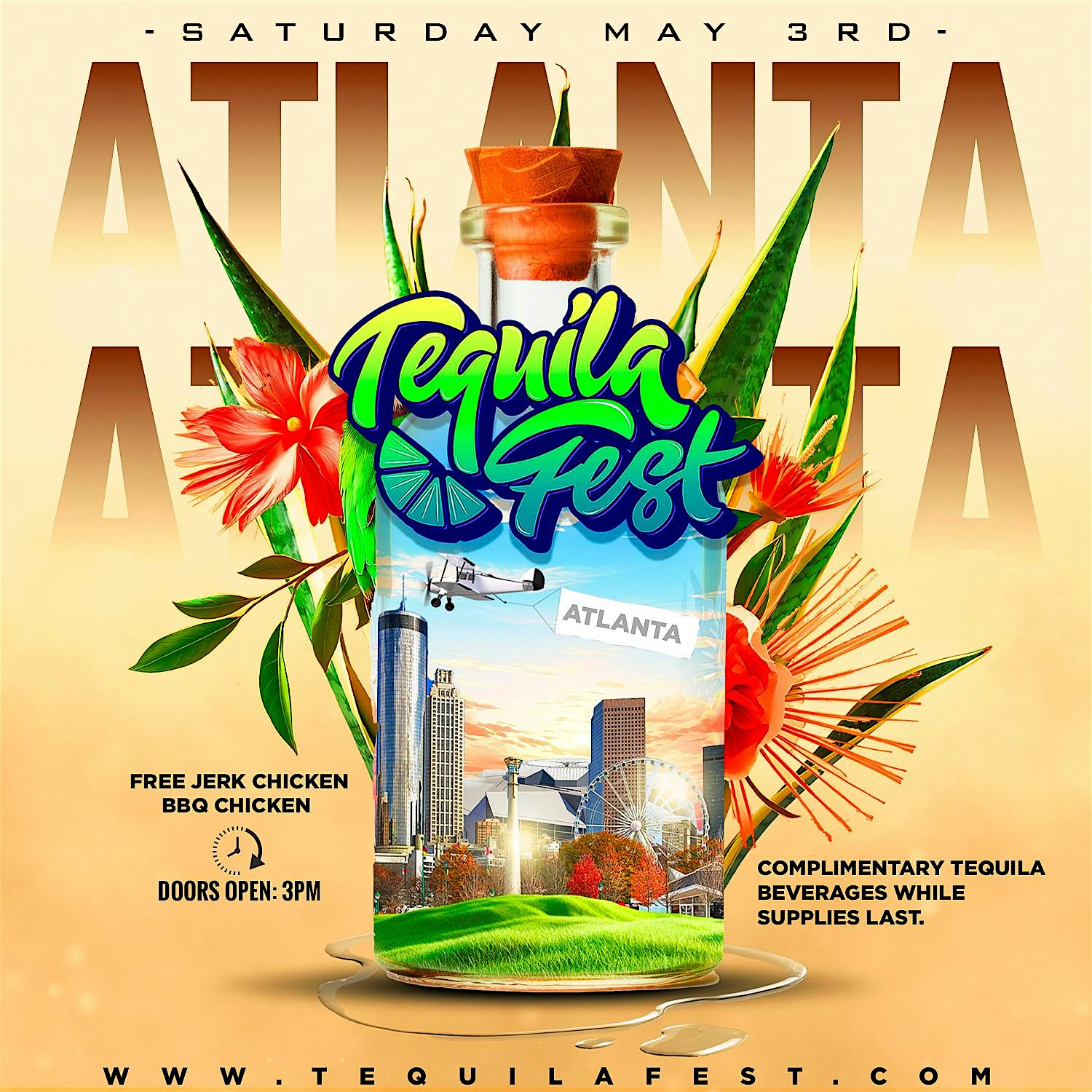 Tequila Fest Atlanta Cinco De Mayo Weekend at Underground Atlanta – Atlanta, GA