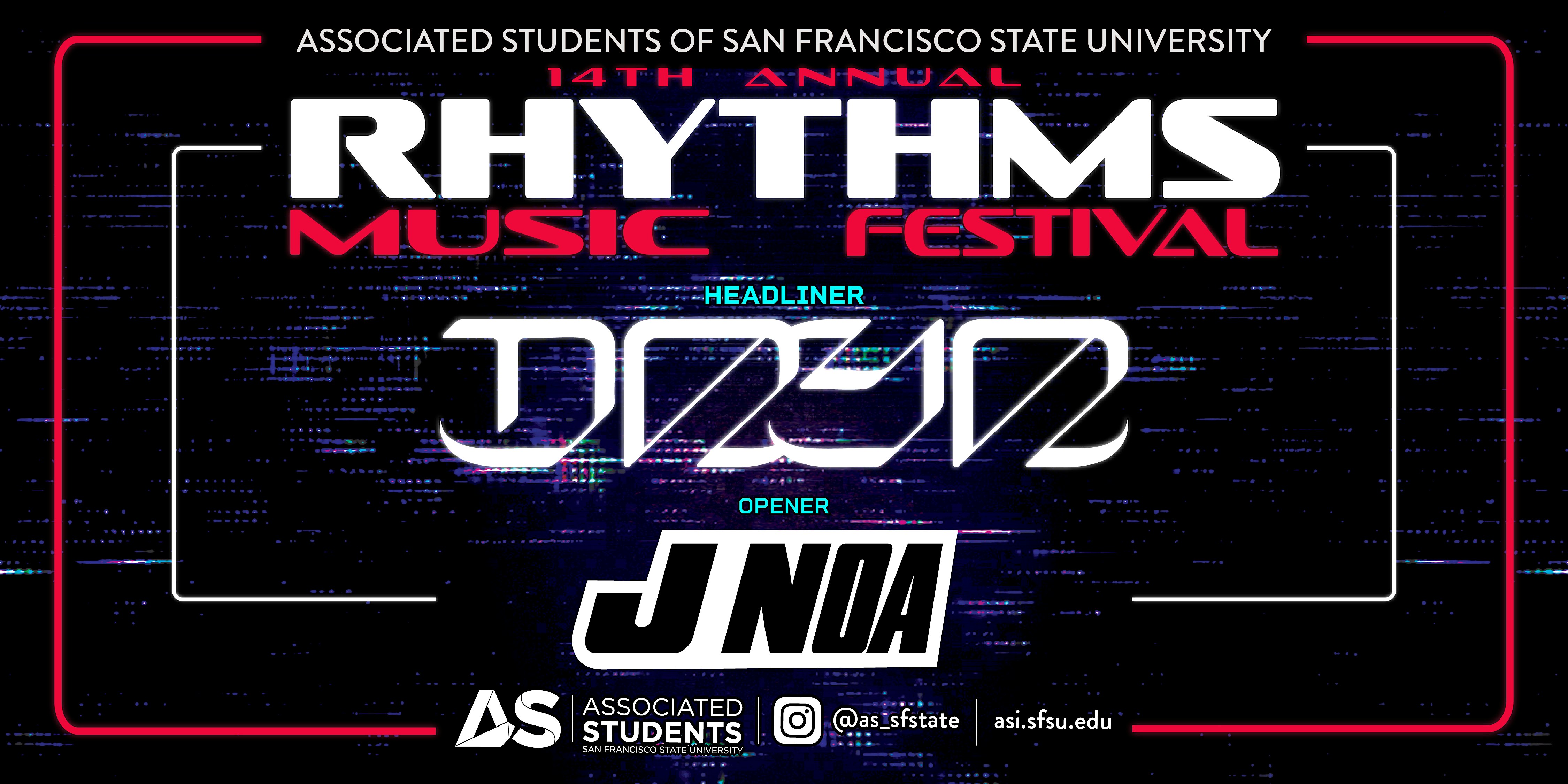 14th Annual RHYTHMS MUSIC FESTIVAL: Featuring Daya & J Noa – San Francisco, CA