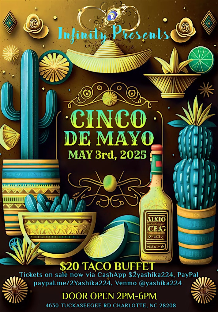 Cinco de Mayo Day Party at 4630 Tuckaseegee Rd – Charlotte, NC