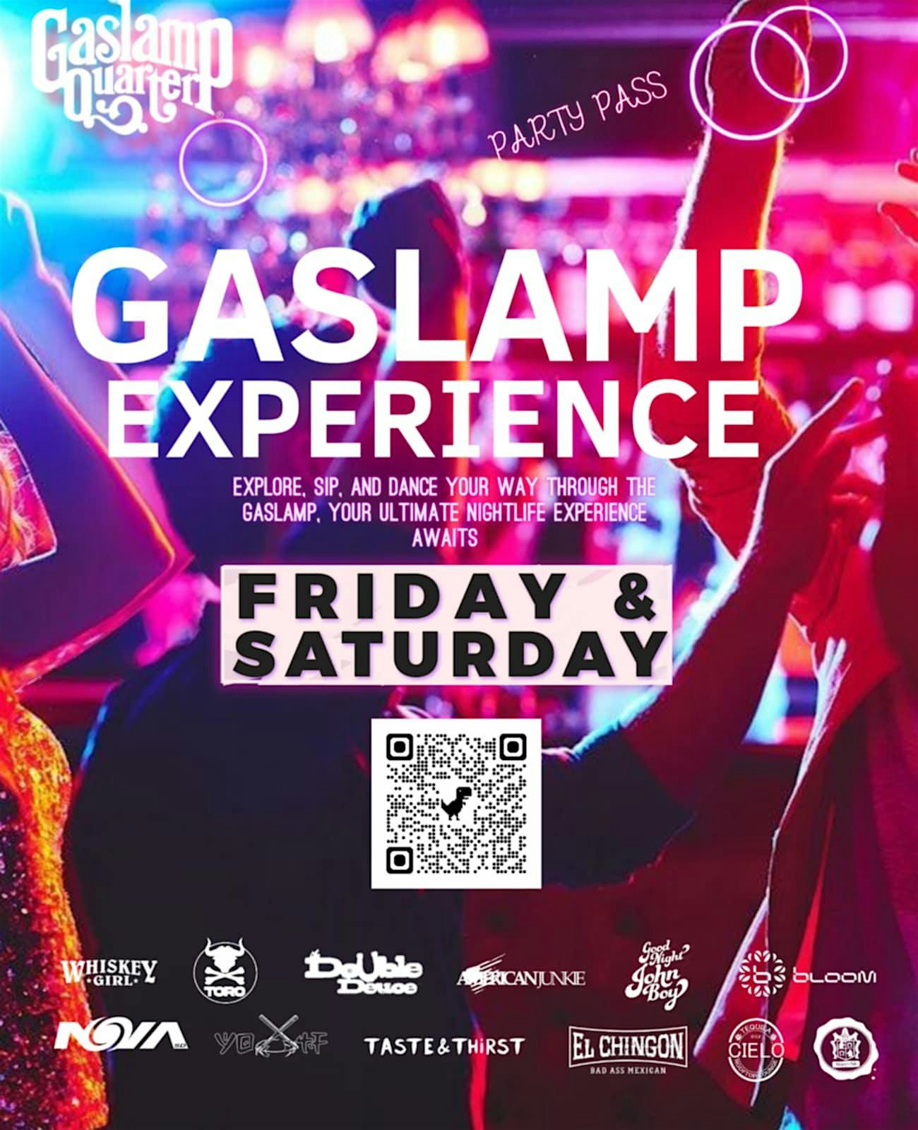 Cinco De Mayo – Gaslamp Experience 15 CLUBS IN 1 NIGHT – Party Pass at TORO – San Diego, CA