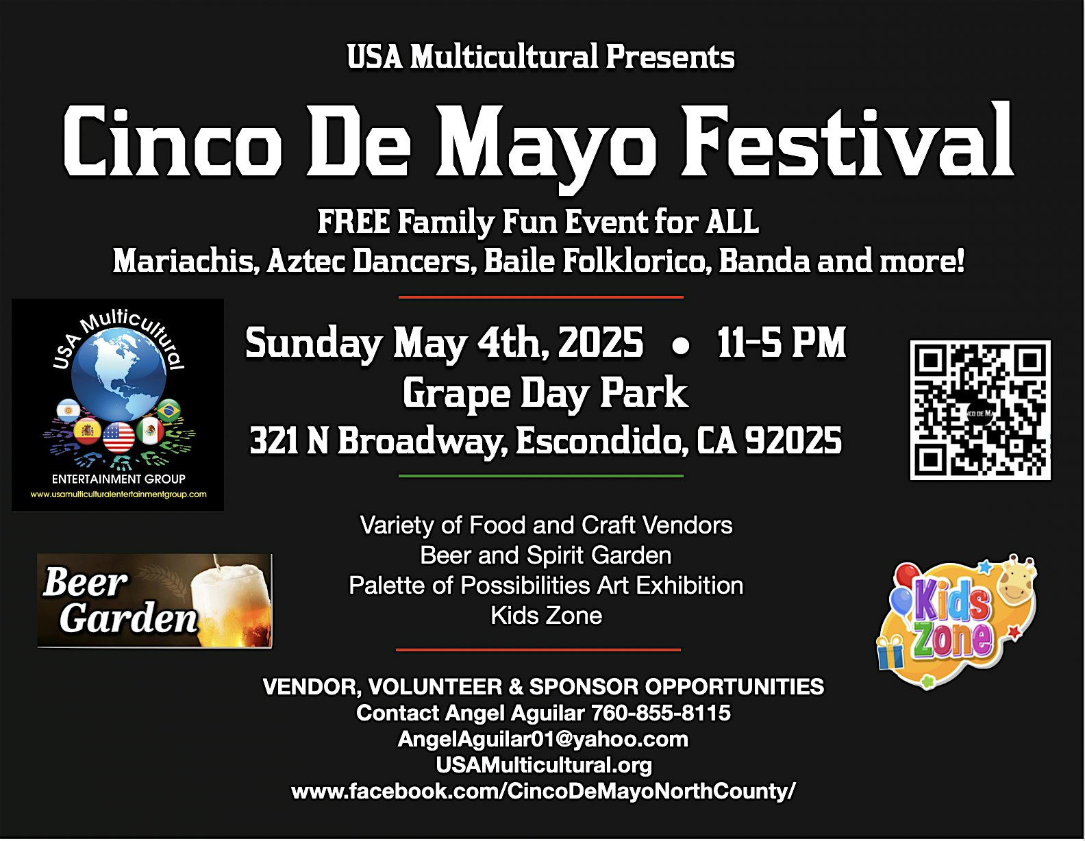 North County Cinco de Mayo Festival at Grape Day Park – Escondido, CA