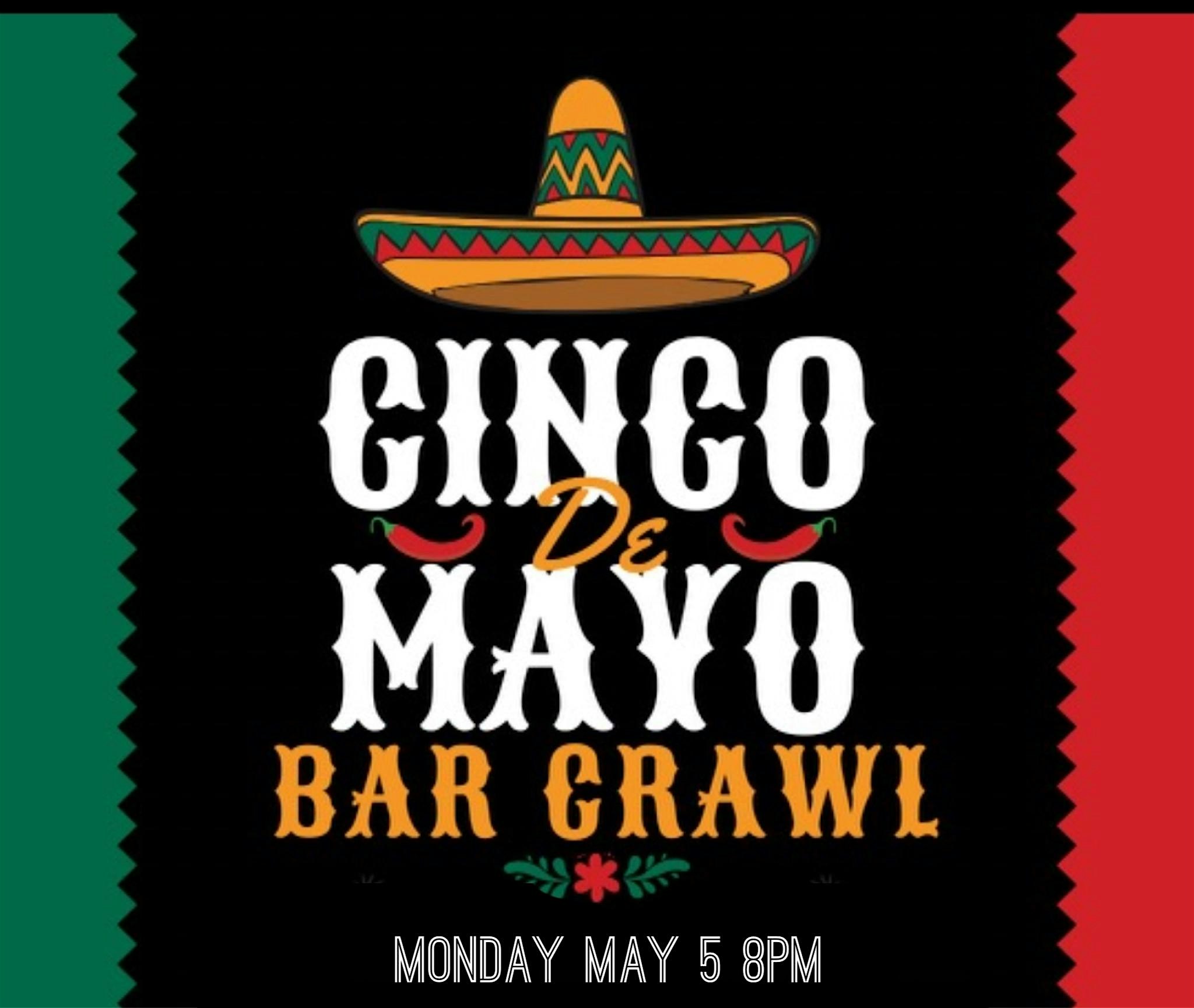 Cinco De Mayo Bar Crawl at 335 Clematis St – West Palm Beach, FL