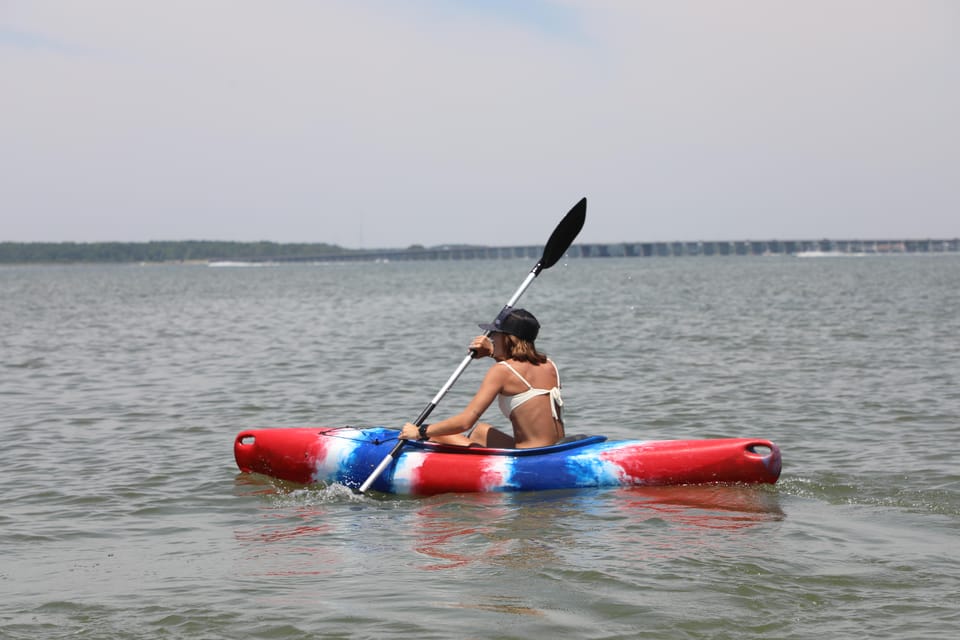 1-Hour Single Kayak Rental in Ocean City, MD – Assawoman Bay, Maryland