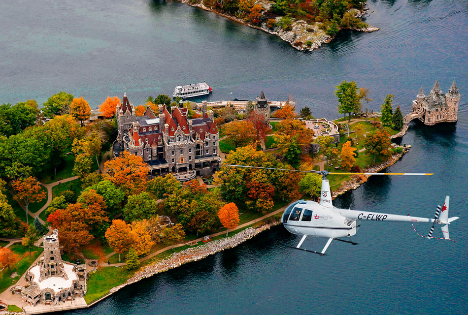 1000 Islands: 10, 20, or 30-Minute Scenic Helicopter Tour – Gananoque, Canada