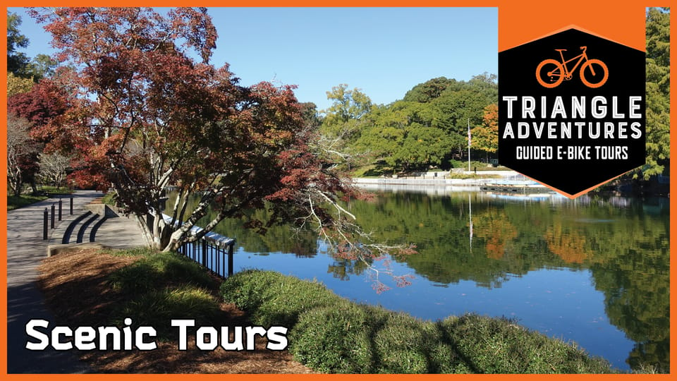 2 hour Guided E-bike Tour: Greenery, Scenery & Mindfulness – Raleigh, North Carolina