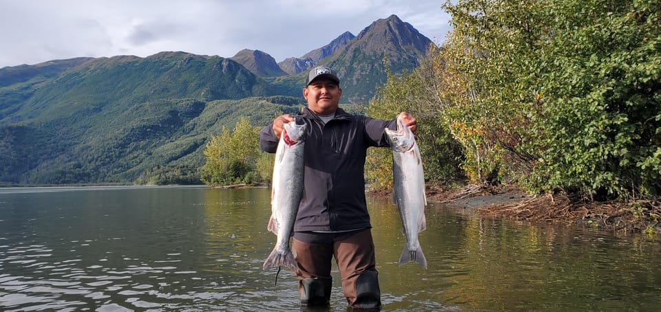 Anchorage: Full-day guided salmon fishing with Hotel Pickup – Anchorage, Alaska