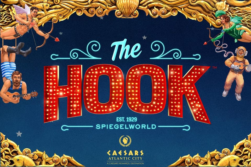 Atlantic City: The Hook at Caesars Show Ticket – Atlantic City, New Jersey