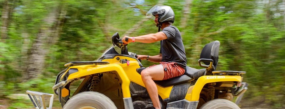 Atv experience in Cancun with ziplines and cenote swim day – Puerto Morelos, Mexico