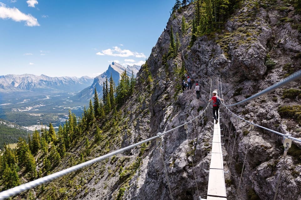 Banff: Mount Norquay 2.5 or 4-Hour Guided Via Ferrata Climb – Banff, Canada