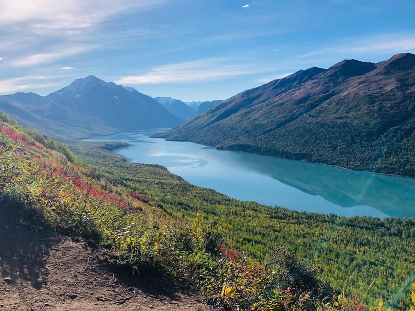 Beautiful nature around Anchorage Waterfall, Lake, Mountains – Anchorage, Alaska