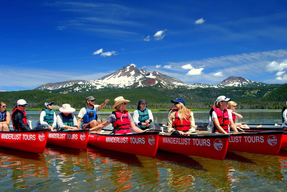 Bend: Half-Day Brews & Views Canoe Tour on the Cascade Lakes – Cascade Lakes, Oregon