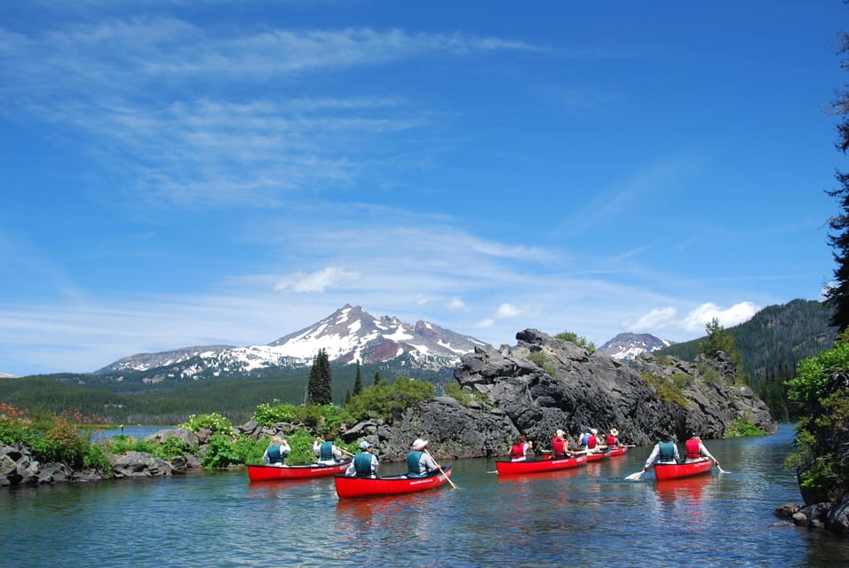 Bend: Half-Day Cascade Lakes Canoe Tour – Cascade Lakes, Oregon