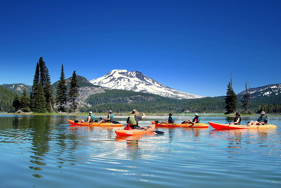 Bend: Half-Day Cascade Lakes Kayak Tour – Cascade Lakes, Oregon