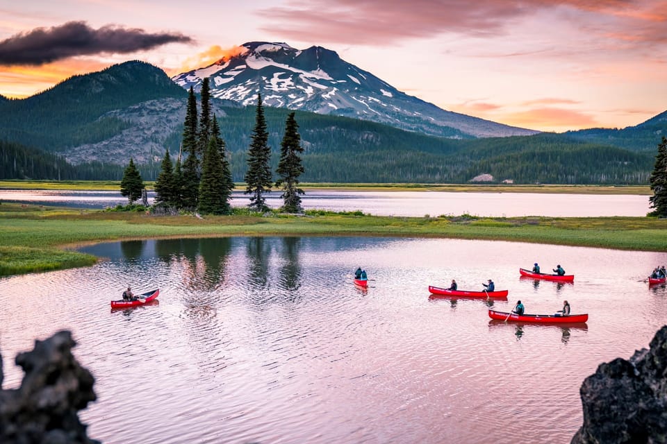 Bend: Moonlight and Starlight Canoe Tour – Cascade Lakes, Oregon