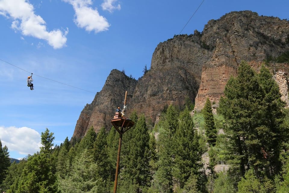 Big Sky: Super Guided Zipline Tour (2-3 hours) – Gallatin River, Montana