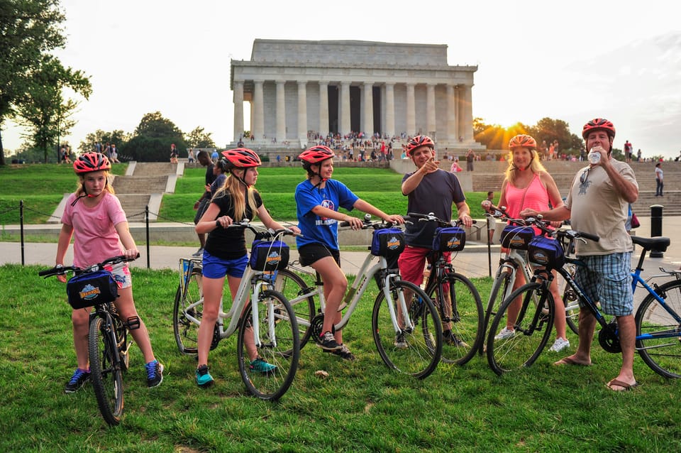 Bike Tour: Capitol Hill, Lincoln Memorial, National Mall – Washington DC