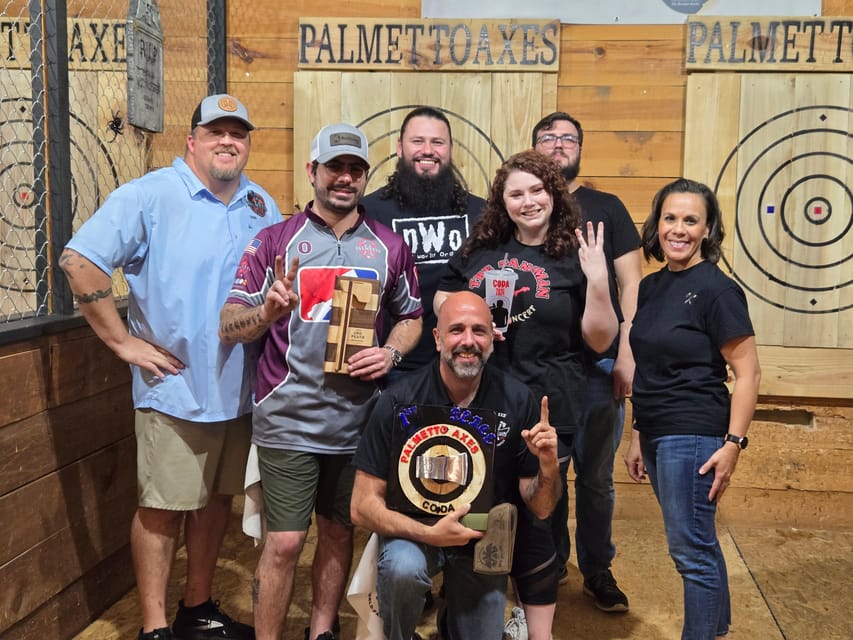 Bluffton: Axe Throwing Experience with Drinks and Snacks – Bluffton, South Carolina