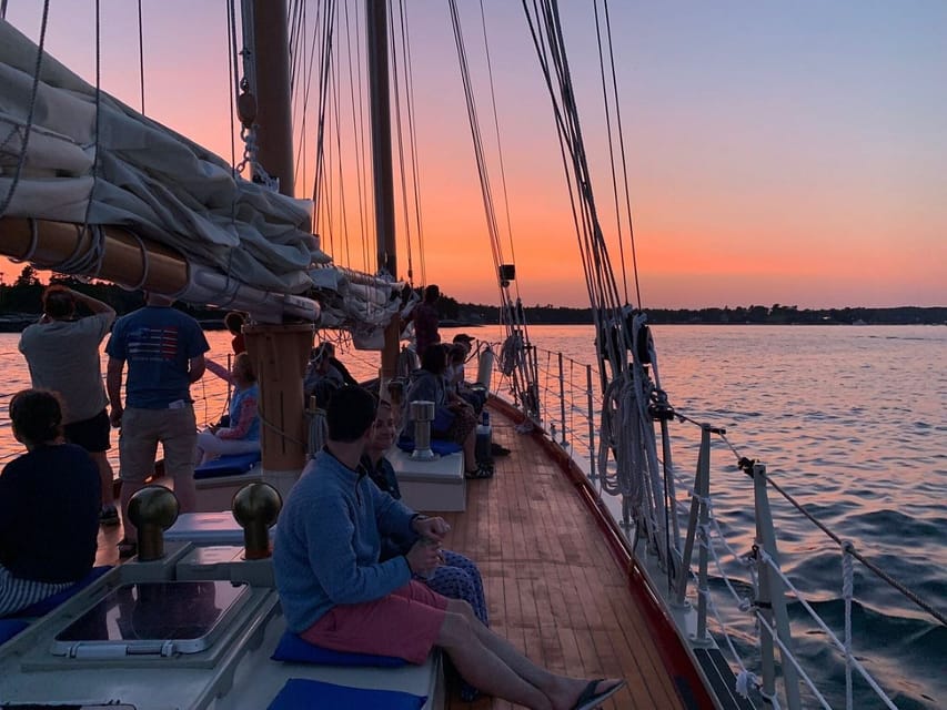 Boothbay Harbor: Schooner Apple Jack Sunset Sailing Cruise – Boothbay Harbor, Maine