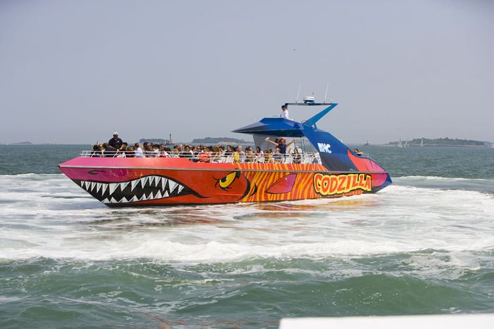 Boston: Harbor Codzilla High Speed Thrill Boat – Boston, Massachusetts