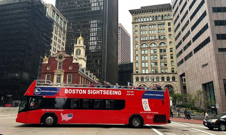 Boston: Hop-On Hop-Off Double-Decker Bus Sightseeing Tour – Boston, Massachusetts