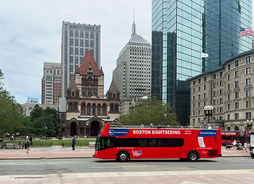 Boston Sightseeing: Single Ride Pass With Double-Decker Bus – Boston, Massachusetts