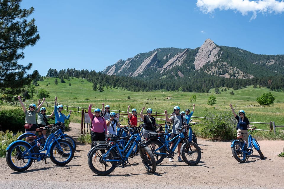 Boulder: Electric Bike Tour with Local Guide (14yo-75yo) – Boulder, Colorado