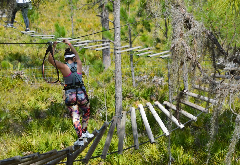 Bradenton: Adventure Course Entry Ticket – TreeUmph! Adventure Course, Florida