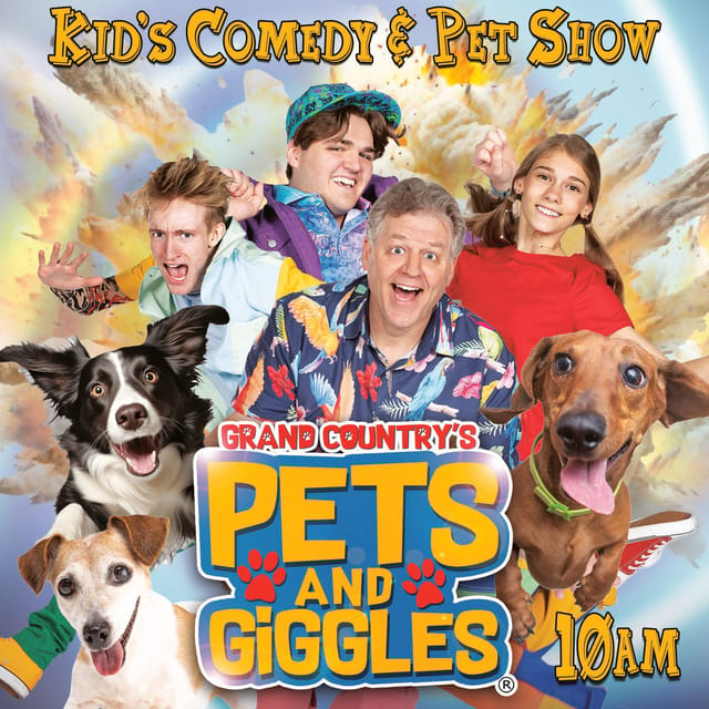 Branson: Pets and Giggles Kid’s Comedy Show – Branson, Missouri