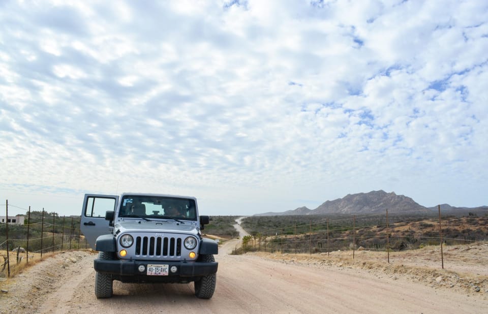 Cabo San Lucas: Private Jeep Tour to Santiago – Fox Canyon, Mexico