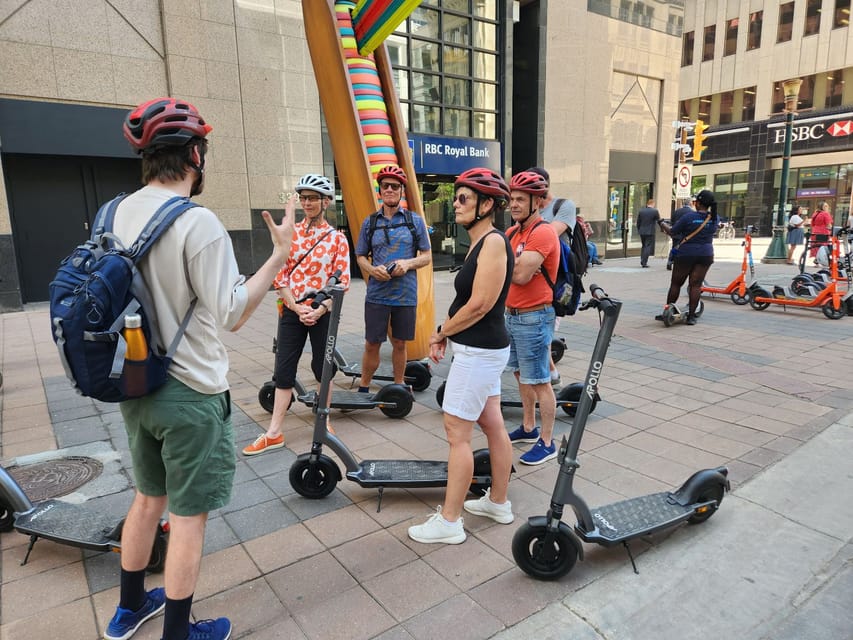 Calgary: E-Scooter City Highlights Tour | 2-Hour – Calgary, Canada