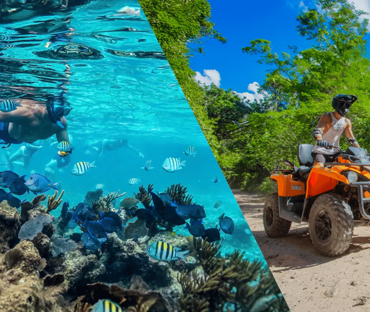 Cancun: ATV Adventure, Cenote Swimming and Coral Reef Snorkeling – Cancún, Mexico