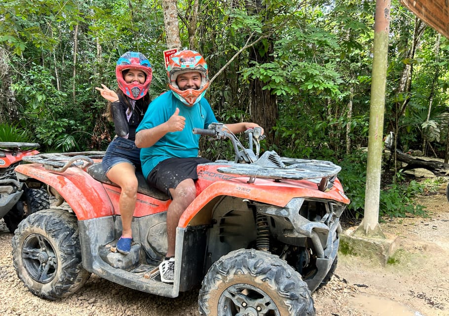 Cancun: ATV through the jungle with Zipline circuit & cenote – Ruta de los Cenotes, Mexico