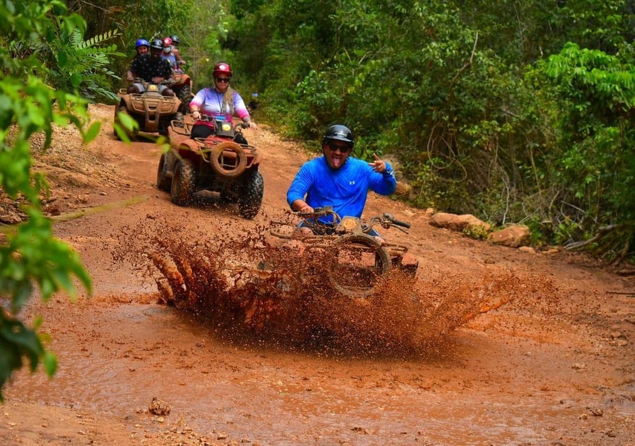 Cancun: Adrenaline Tour with ATV Ride, Ziplines and Cenote – Puerto Aventuras, Mexico