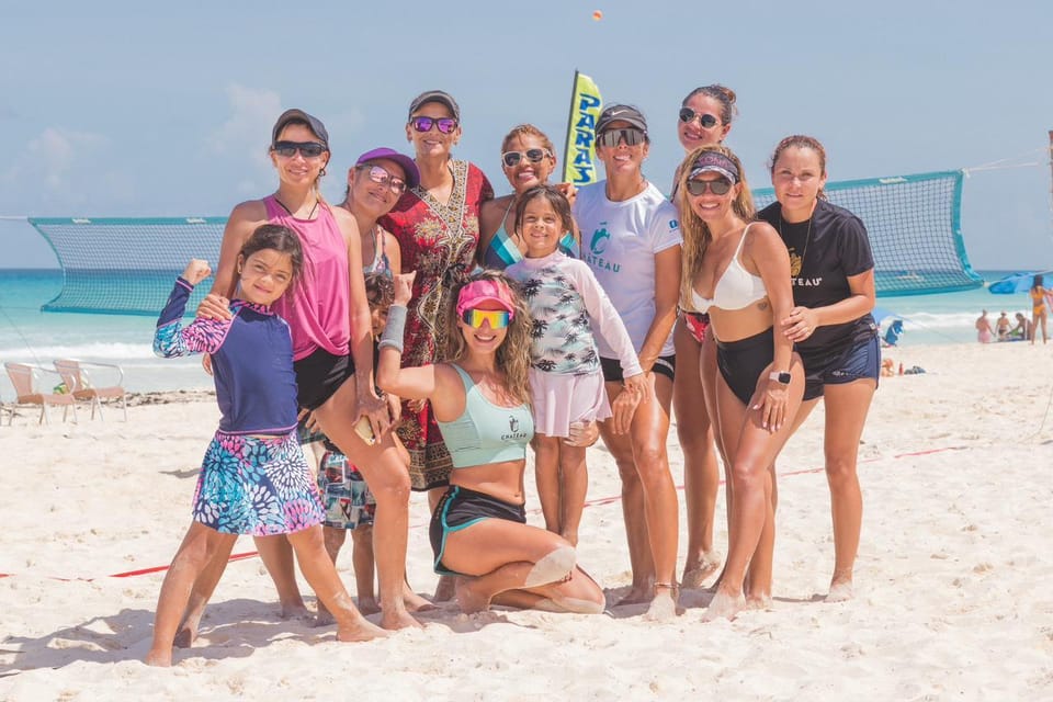 Cancun: Beach Tennis game day with local community – Cancún, Mexico