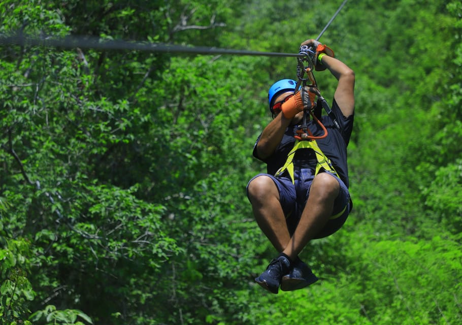 Cancun: Jungle Adventure with Ziplines, Cenote, ATVs & snack – Ruta de los Cenotes, Mexico