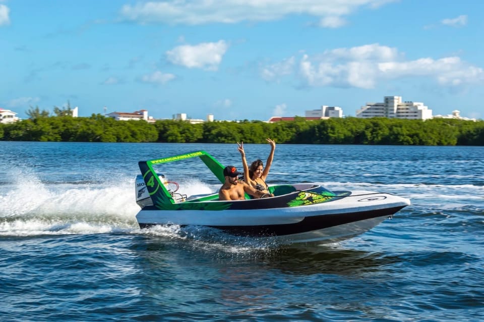 Cancún: Jungle Tour Adventure and Speed Boat Tour – Cancún, Mexico