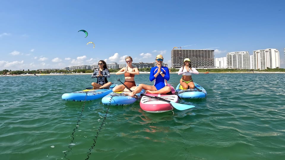 Cancún: Sup Yoga and Meditation over the Caribbean Sea – Cancún, Mexico