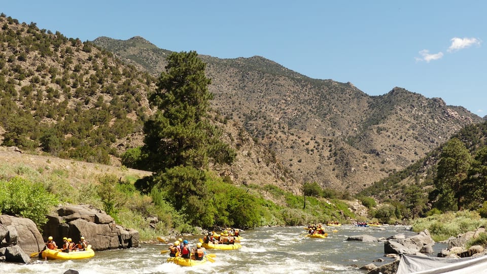 Cañon City: Bighorn Sheep Canyon Guided Rafting Adventure – Arkansas River, Oklahoma