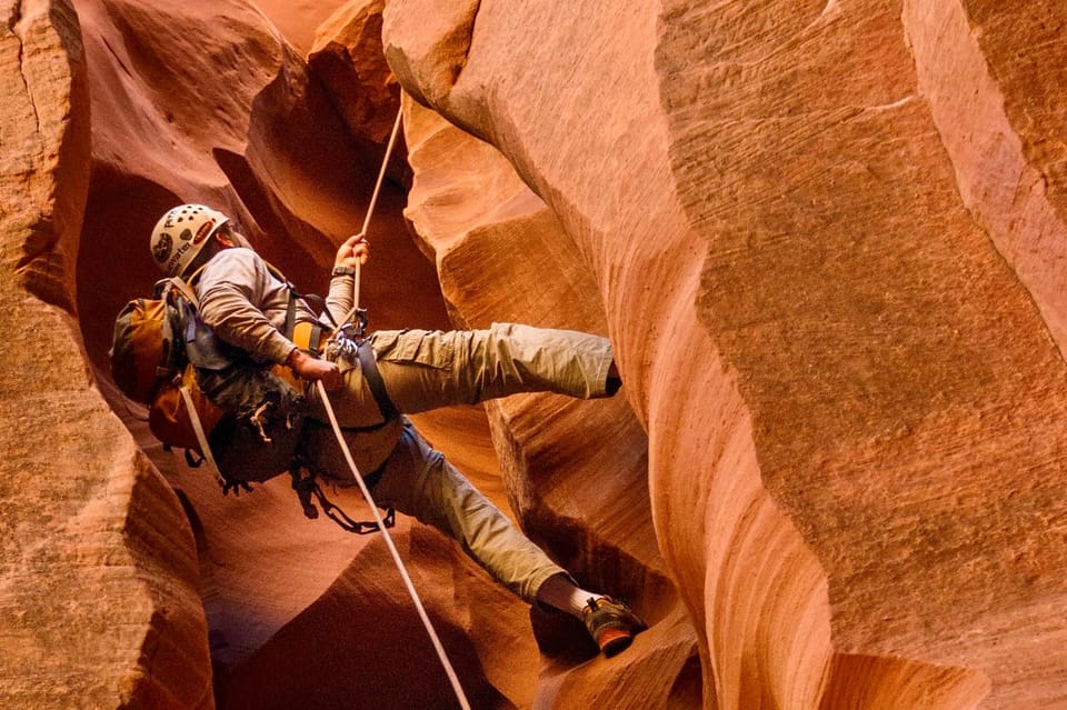 Canyonlands: 127 Hours Canyoneering Adventure – Bluejohn Canyon, Utah